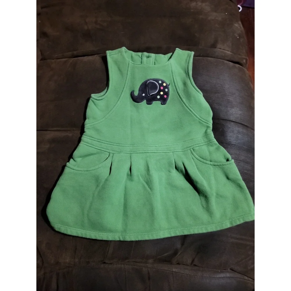 Gymboree‎ merry & bright elephant dress size 3t